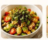 Microgreen salad